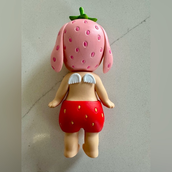 Sonny Angel Strawberry Love Series - Lop Bunny Ears 🐰 New - Picture 3 of 8